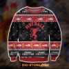 3D All Over Print Knitting Pattern Fireball Cinnamon Ugly Christmas Sweatshirt