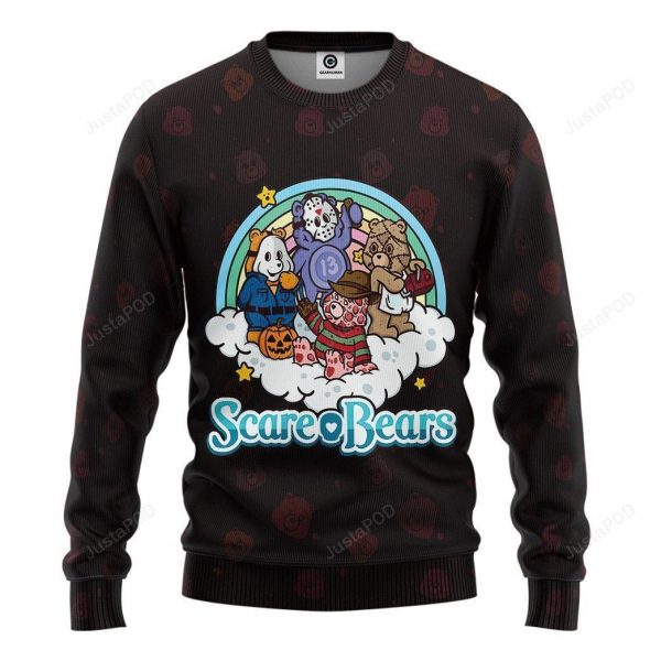 3D Care Bears Halloween Sweatshirt Christmas Ugly Christmas Sweater Xmas Gift - Colins Store