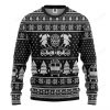 3D Fire Dept Firefighter Black Sweatshirt