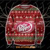3D Print Knitting Pattern Dr Pepper Ugly Christmas Sweatshirt