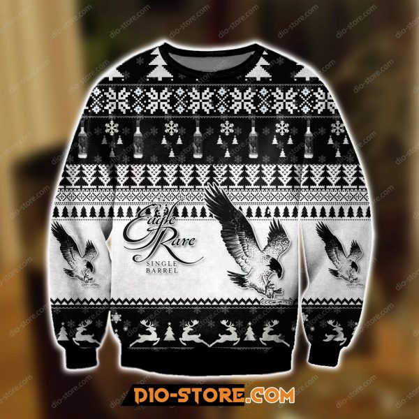 3D Print Knitting Pattern Eagle Rare Whiskey Ugly Christmas Sweatshirt