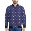 American Little Star Pattern Print Bomber Jacket