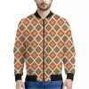 Ancient Geometric Pendleton Navajo Print Bomber Jacket