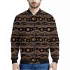 Australian Aboriginal Art Pattern Print Bomber Jacket