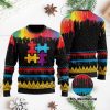 Autism Awareness 3D Printed Sweatshirt