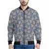 Baby Koala Pattern Print Bomber Jacket