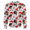 Bloodhound Xmas Decor Ugly Christmas Sweatshirt Animal Dog Cat Sweater Unisex