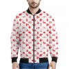 Canada Country Pattern Print Bomber Jacket