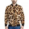 Cheetah Print Bomber Jacket
