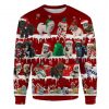 Chi Poo Snow Christmas Ugly Christmas Sweatshirt Animal Dog Cat Sweater Unisex
