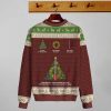 Christmas Master Of Cheer Knitting Pattern 3D Print Ugly Christmas Sweatshirt