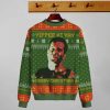 Christmas Yippee Ki Yay Knitting Pattern 3D Print Ugly Christmas Sweatshirt