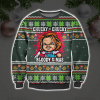 Chucky Chucky - Bloody X-Mas 3D All Over Printed Ugly Sweatshirt