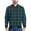 Clan Campbell Tartan Pattern Print Bomber Jacket
