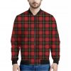 Clan Macqueen Tartan Pattern Print Bomber Jacket