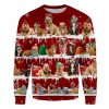 Cockapoo Snow Christmas Ugly Christmas Sweatshirt Animal Dog Cat Sweater Unisex