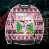 Courage The Cowardly Dog 3D All Over Printed Ugly Christmas Sweatshirt