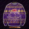 Crown Royal 3D All Over Print Knitting Pattern Ugly Christmas Sweatshirt