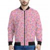 Cute Candy Pattern Print Bomber Jacket