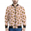 Cute Tiger Pattern Print Bomber Jacket
