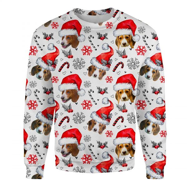 Deutsche Bracke Xmas Decor Ugly Christmas Sweatshirt Animal Dog Cat Sweater Unisex