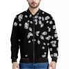 Diamond Gems Print Bomber Jacket