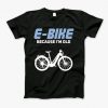 E-Bike Bicycle Cyclist Grandparents Gift T-Shirt
