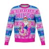 Fa La La La Mingo - Funny Christmas Fleece Lined Fashion Sweatshirt