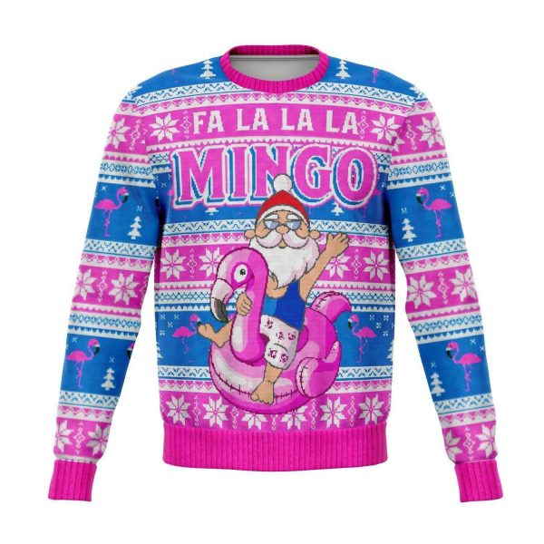 Fa La La La Mingo - Funny Christmas Fleece Lined Fashion Sweatshirt