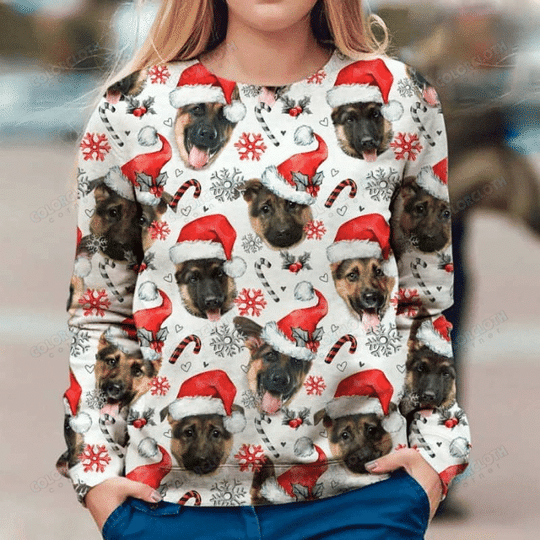 German Shepherd Xmas Sweatshirt