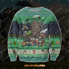 Ghibli Studio Characters 3D Print Ugly Christmas Sweatshirt