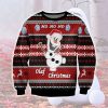 Ho Ho Ho Olaf Frozen 3D All Over Printed Ugly Christmas Sweatshirt