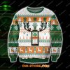 Jagermeister Knitting Pattern 3D Print Ugly Sweatshirt