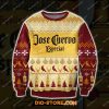 Jose Cuervo Especial Tequila Knitting Pattern 3D Print Ugly Sweatshirt