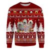 Komondor Ugly Christmas Sweatshirt Animal Dog Cat Sweater Unisex