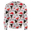 Manchester Terrier Xmas Decor Ugly Christmas Sweatshirt Animal Dog Cat Sweater Unisex