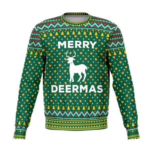 "Merry Deermas" Ugly Christmas Sweatshirt - Colins Store