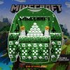 Minecraft Game 3D Knitting Pattern Print Ugly Christmas Sweatshirt