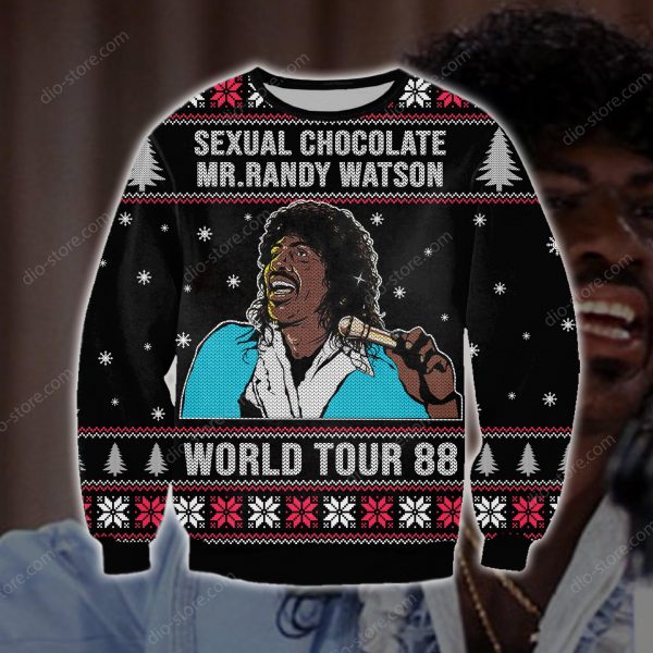 Mr. Randy Watson Knitting Pattern 3D Print Ugly Sweatshirt