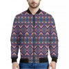 Native American Navajo Tribal Print Bomber Jacket
