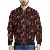 Native Tribal Dream Catcher Print Bomber Jacket