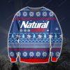 Natural Light Knitting Pattern 3D Print Ugly Sweatshirt