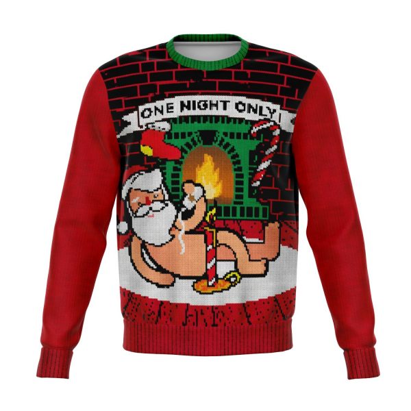 "One Night Only" Ugly Christmas Sweatshirt - Colins Store