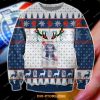 Pabst Blue Ribbon Beer 3D All Over Print Ugly Christmas Sweatshirt 1