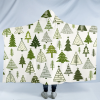 Pine Pattern SW2336 Hooded Blanket Cloak Blanket