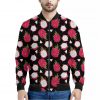 Pitaya Pattern Print Bomber Jacket