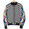 Psychedelic Explosion Optical Illusion Bomber Jacket