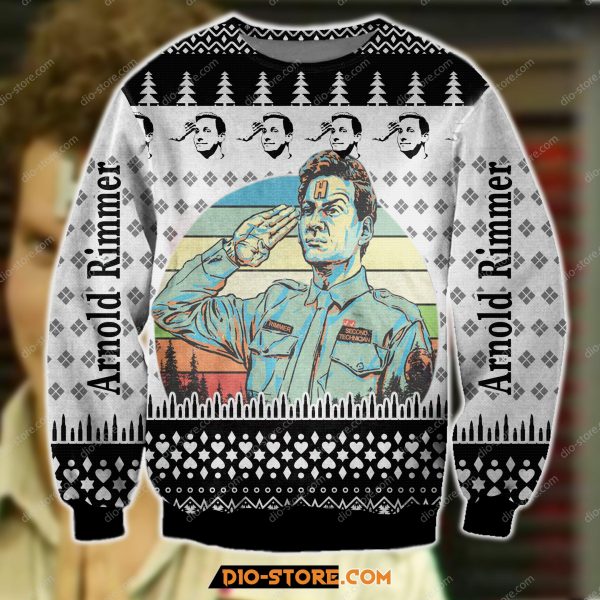 Red Dwarf Arnold Rimmer 3D Print Ugly Christmas Sweatshirt