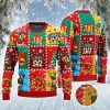 Rottweiler Dog Lovers Christmas Wishes All Over Print Sweatshirt