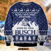 Show Me Your Busch Knitting Pattern 3D All Over Print Ugly Christmas Sweatshirt